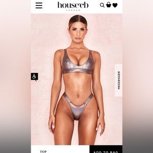 *NEW* House of CB Monsoon Iridescent Bronze Bikini